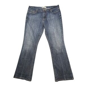 Levi's Blue Jeans 515 Boot Cut Stretch Faded Denim Womens Size 16M